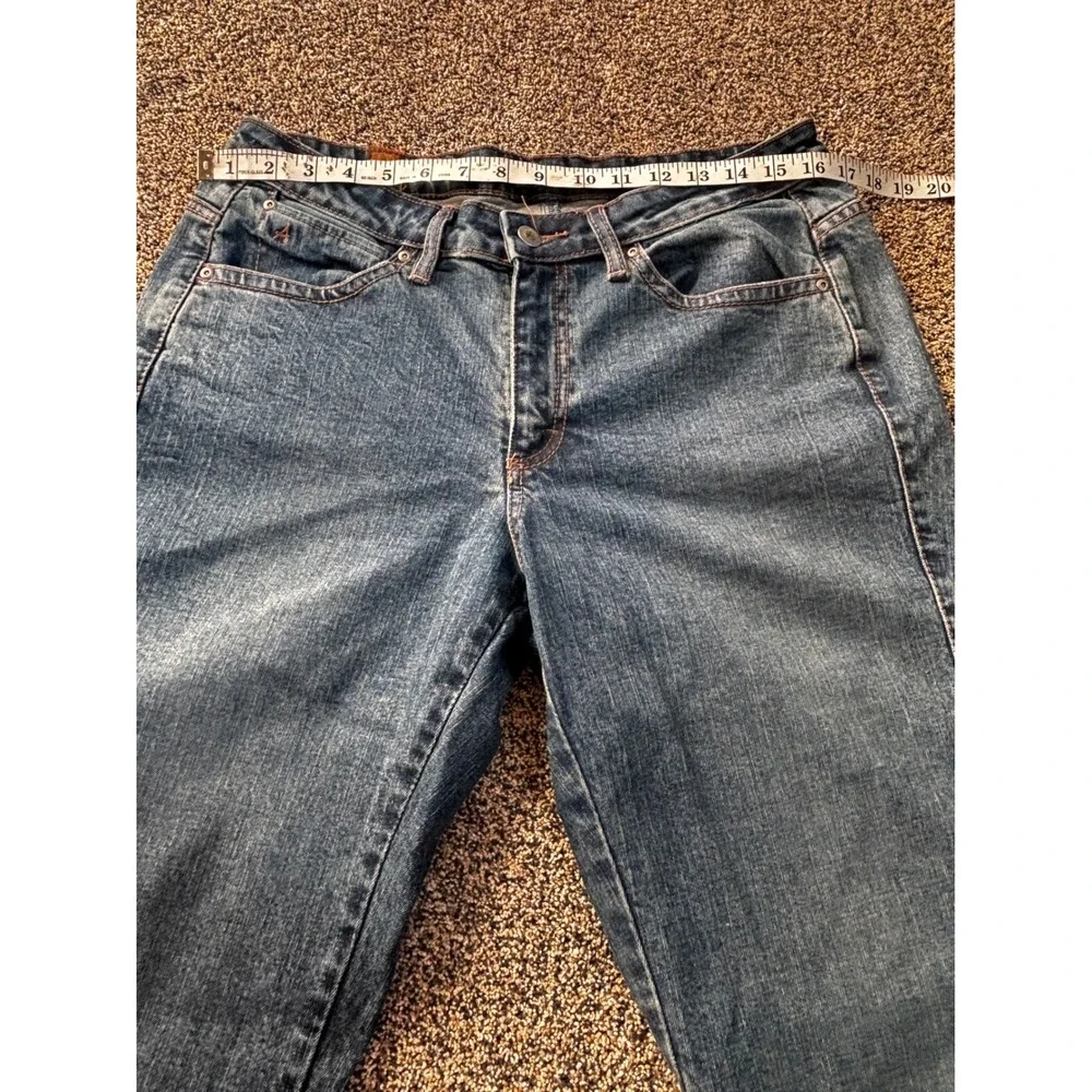 Aura WRANGLER Bootcut vintage Jeans‎ Dark Wash Denim Pockets Women's 10Petite